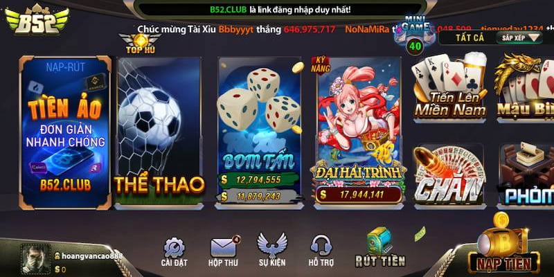 Tại sao nên chọn Giấc mơ World Cup tại B52club?